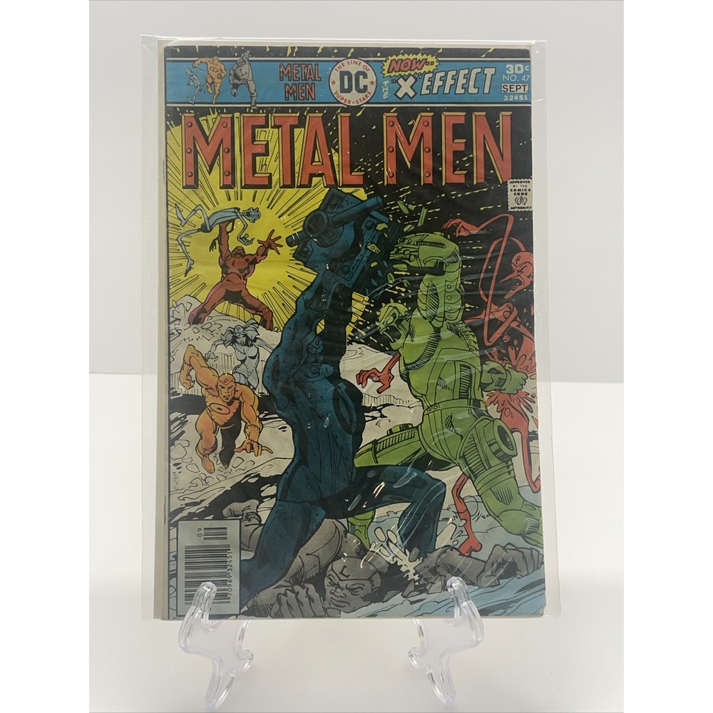 Metal‎ Men #47 (Aug-Sep 1976, DC) Gerry Conway, Walter Simonson k